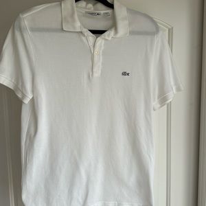 Lacoste White Polo